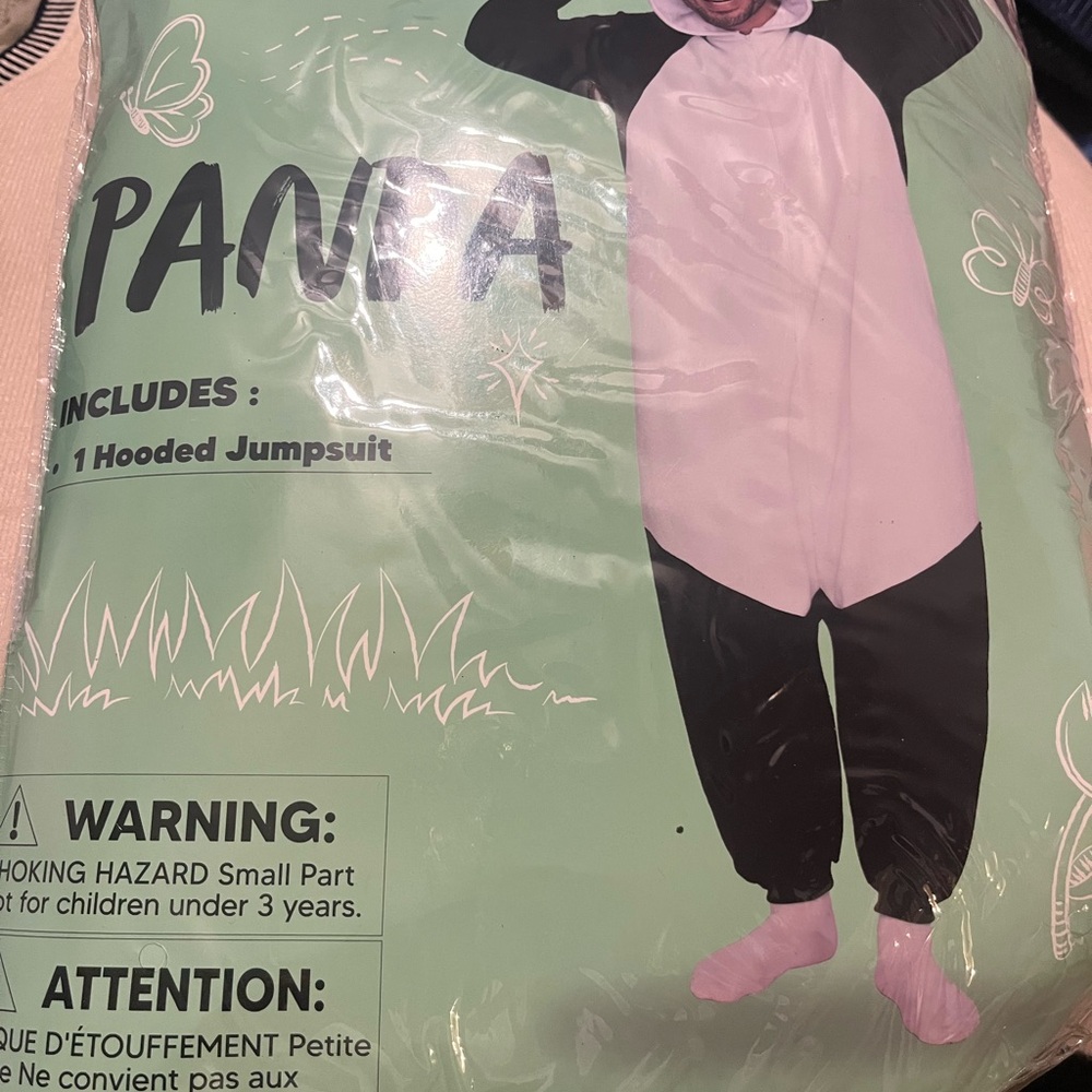 Panda Hooded Jumpsuit
